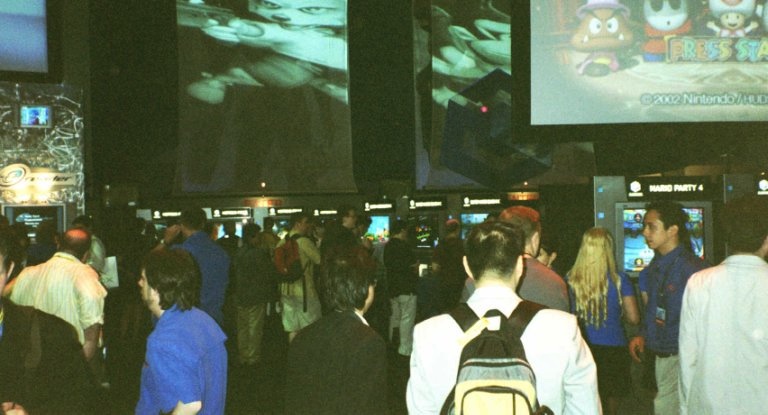 E3 2002. Nintendo's booth