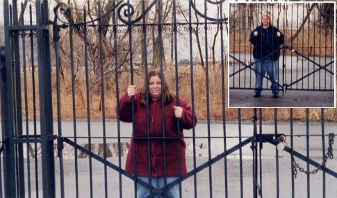 Entrance to the park had this cool gate.