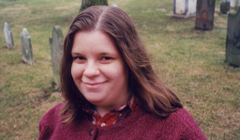 I took this picture of Christine in a graveyard. I think she looks gorgeous here.